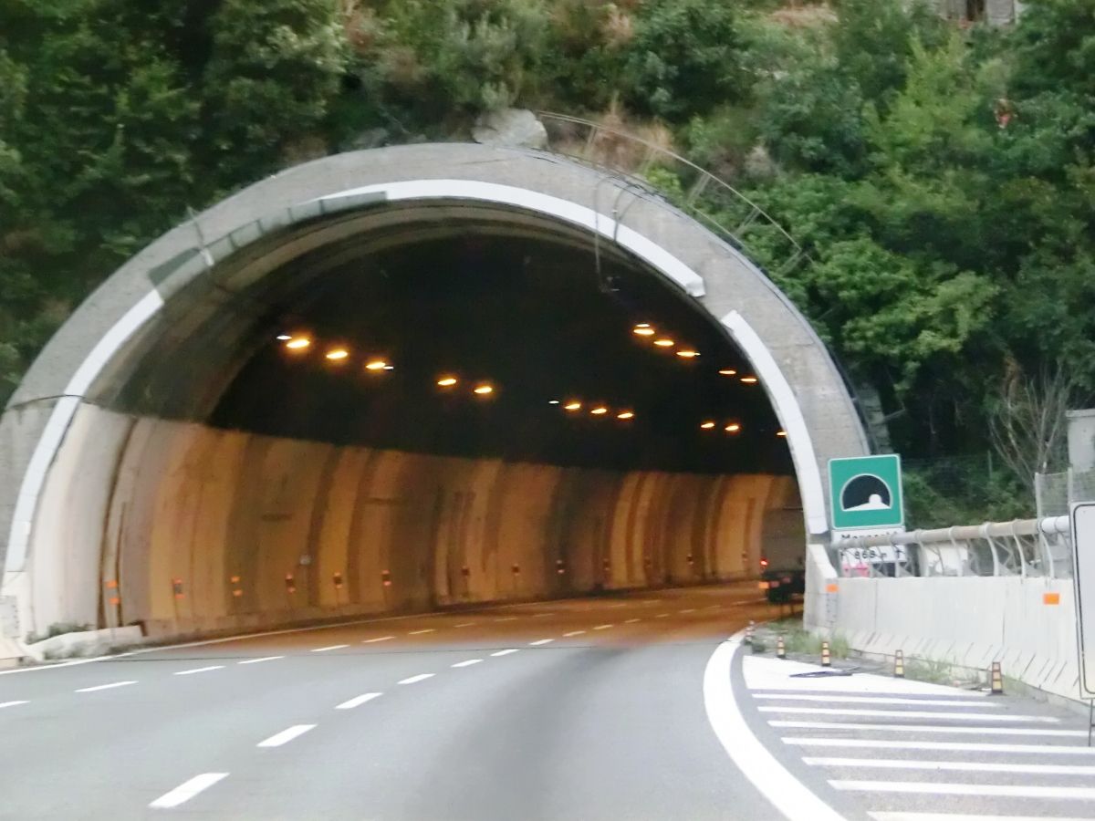 Monacchi Tunnel southern portal 