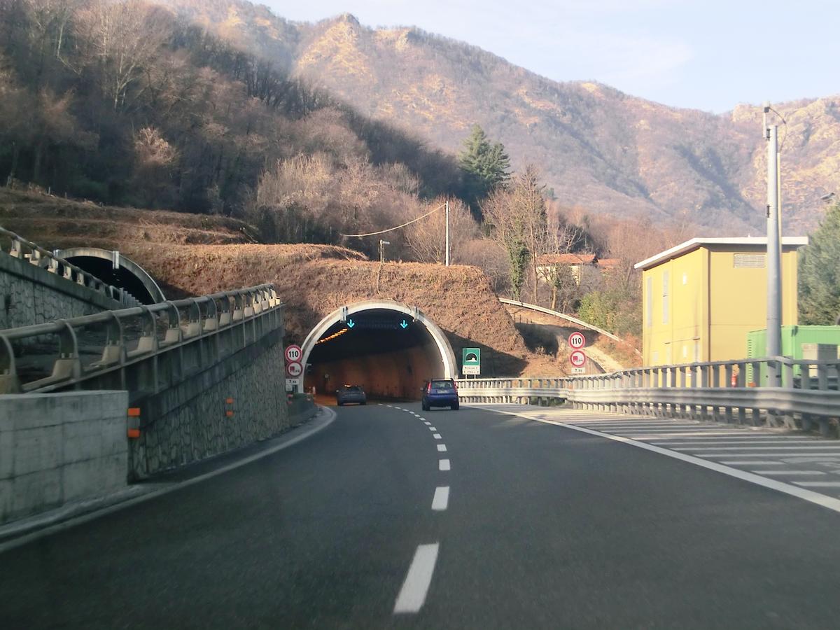 Mottarone II Tunnel southern portals 