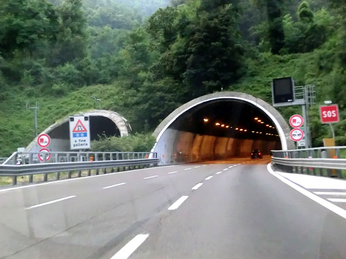 Turchino Tunnel southern portals 
