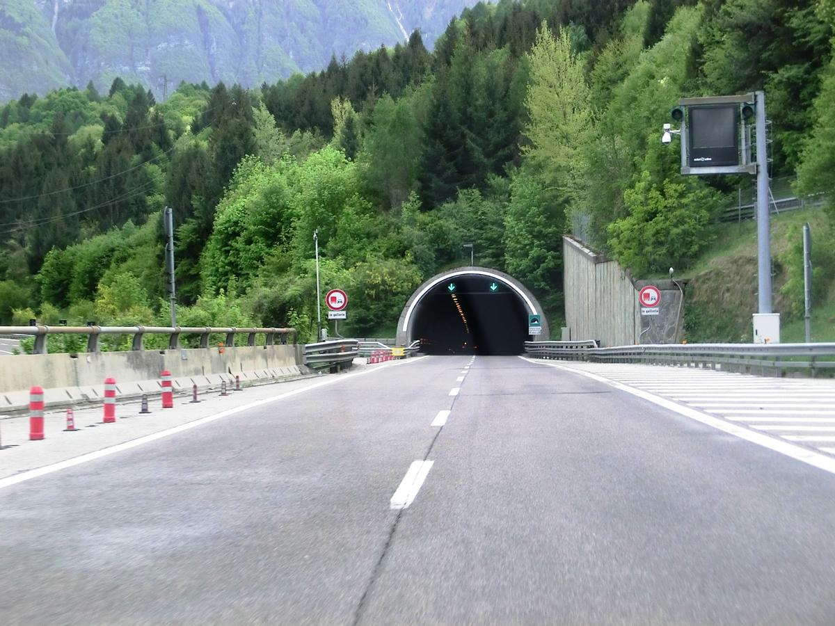 Fadalto Ovest Tunnel northern portal 