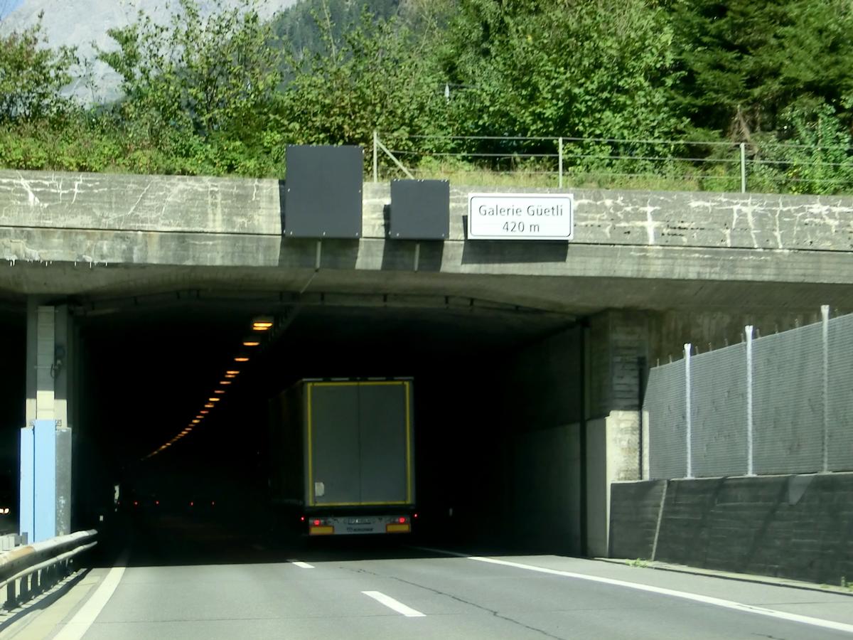 Güetli Tunnel southern portal 