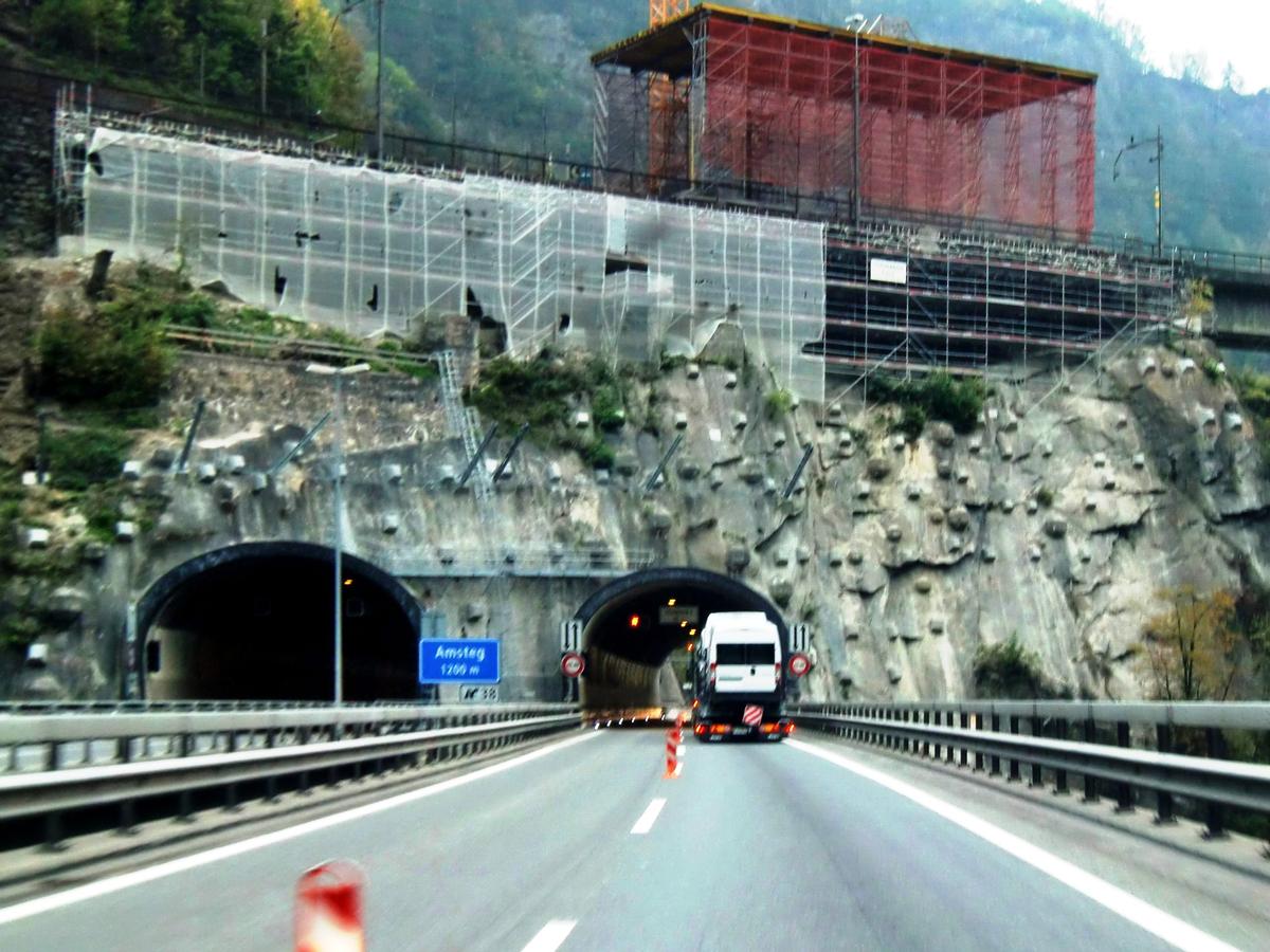 Intschi 2 Tunnel southern portal 