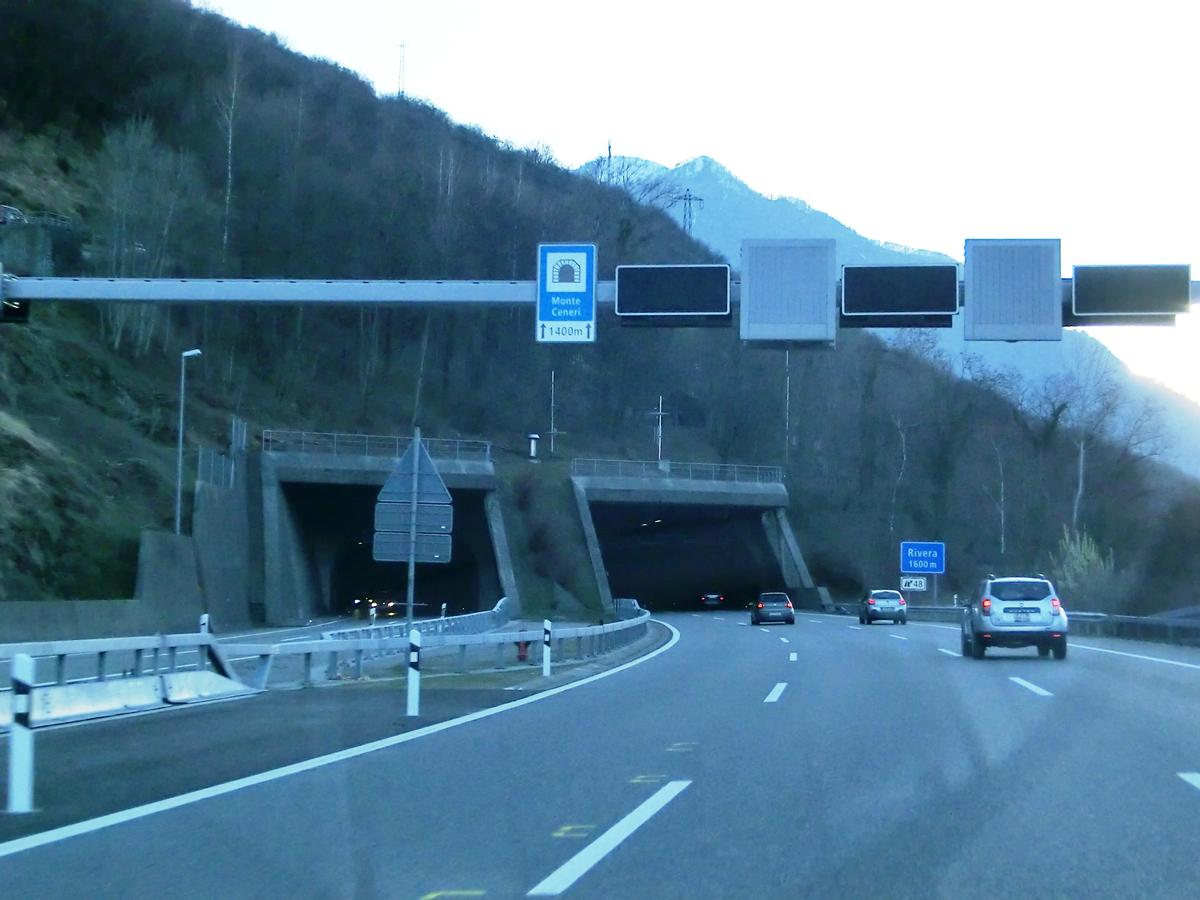 Monte Ceneri Tunnel northern portals 