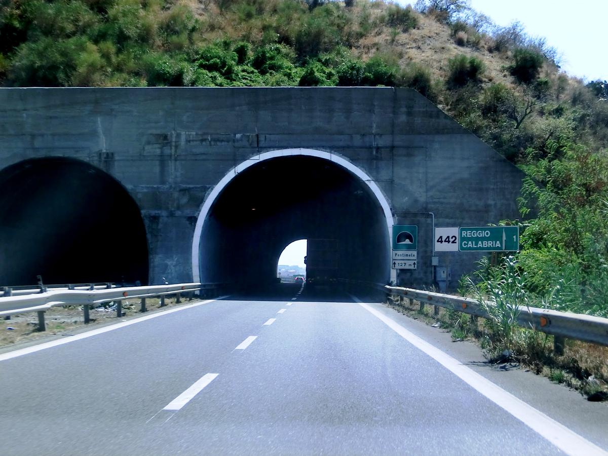 Pentimele Tunnel northern portals 