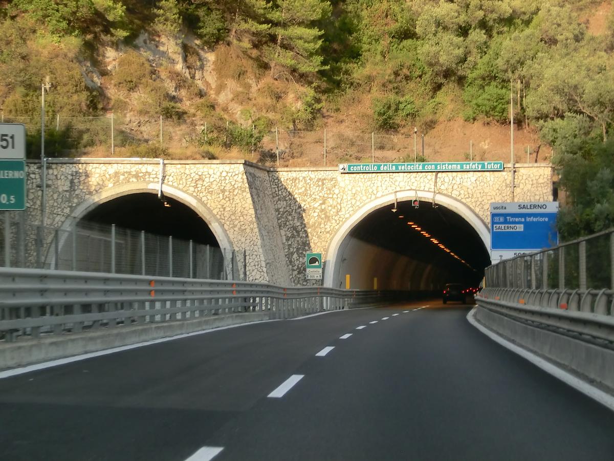 Castello Tunnel western portals 
