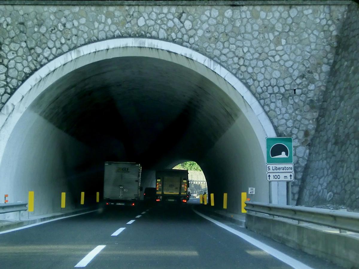 San Liberatore Tunnel northern portal 