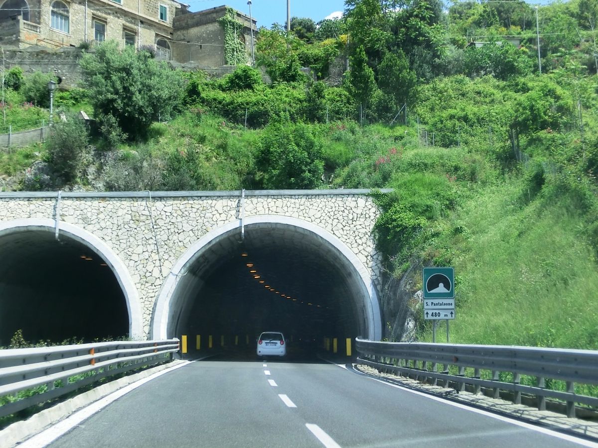 San Pantaleone Tunnel western portals 