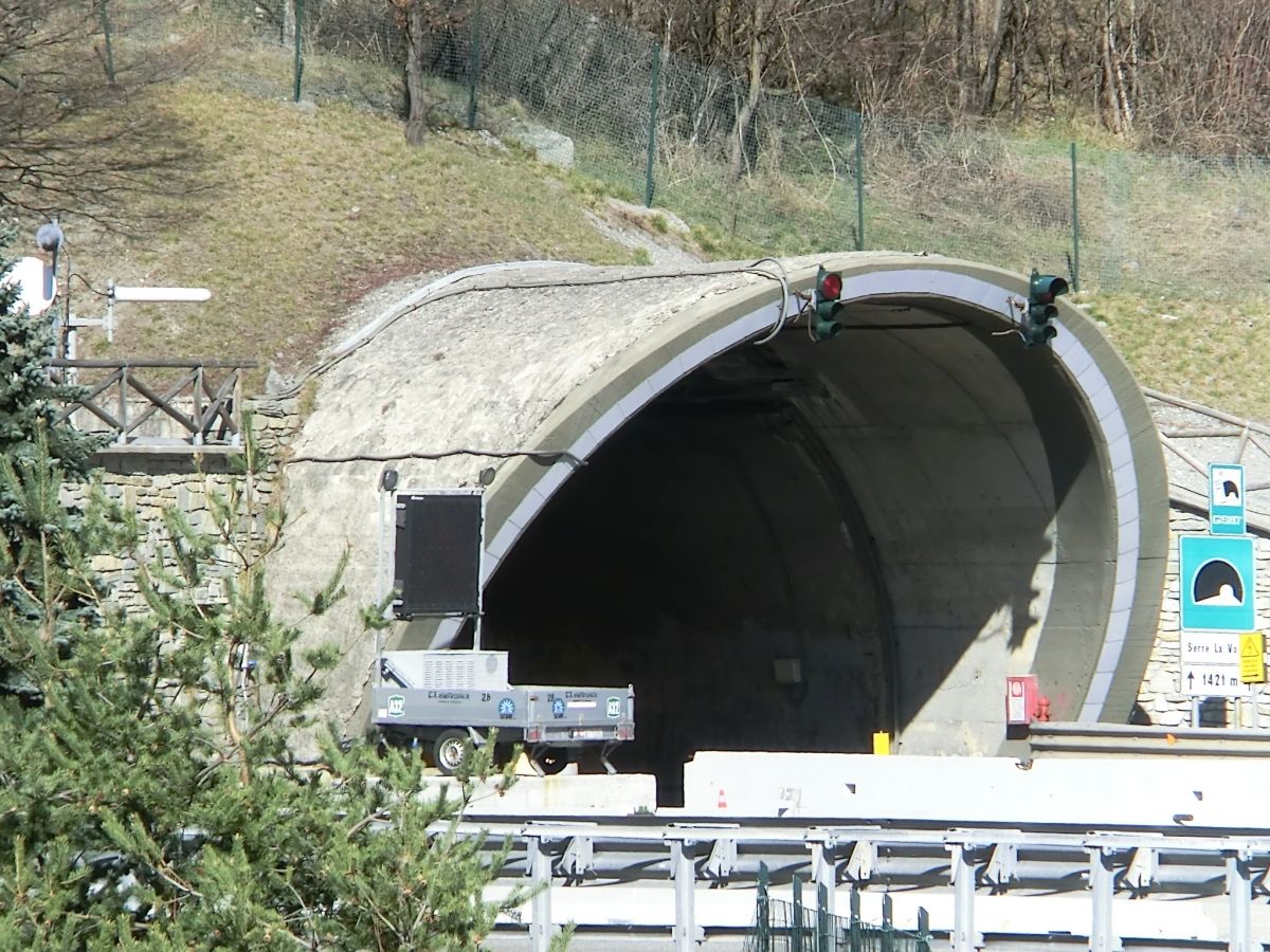 Serre la Voute Tunnel southern portal 
