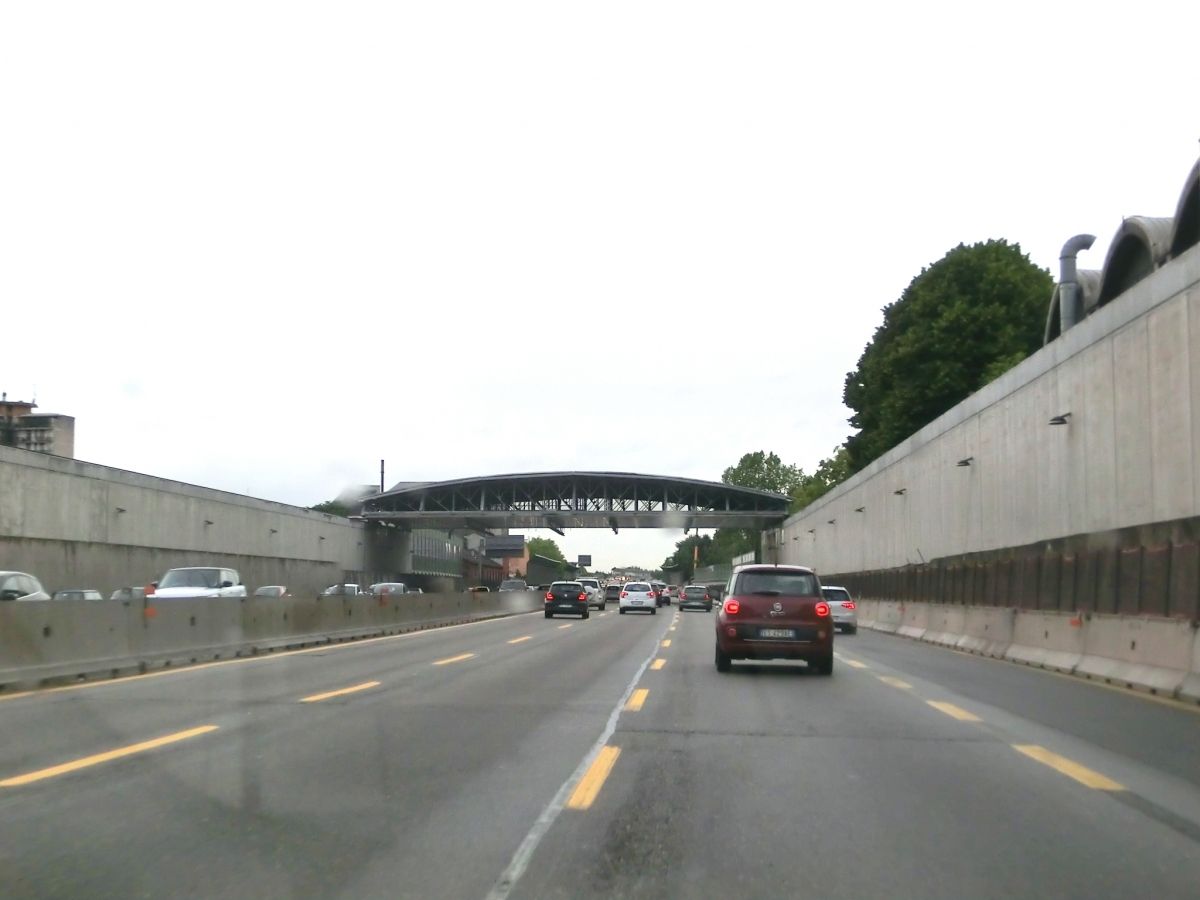 Crocetta Tunnel under construction 