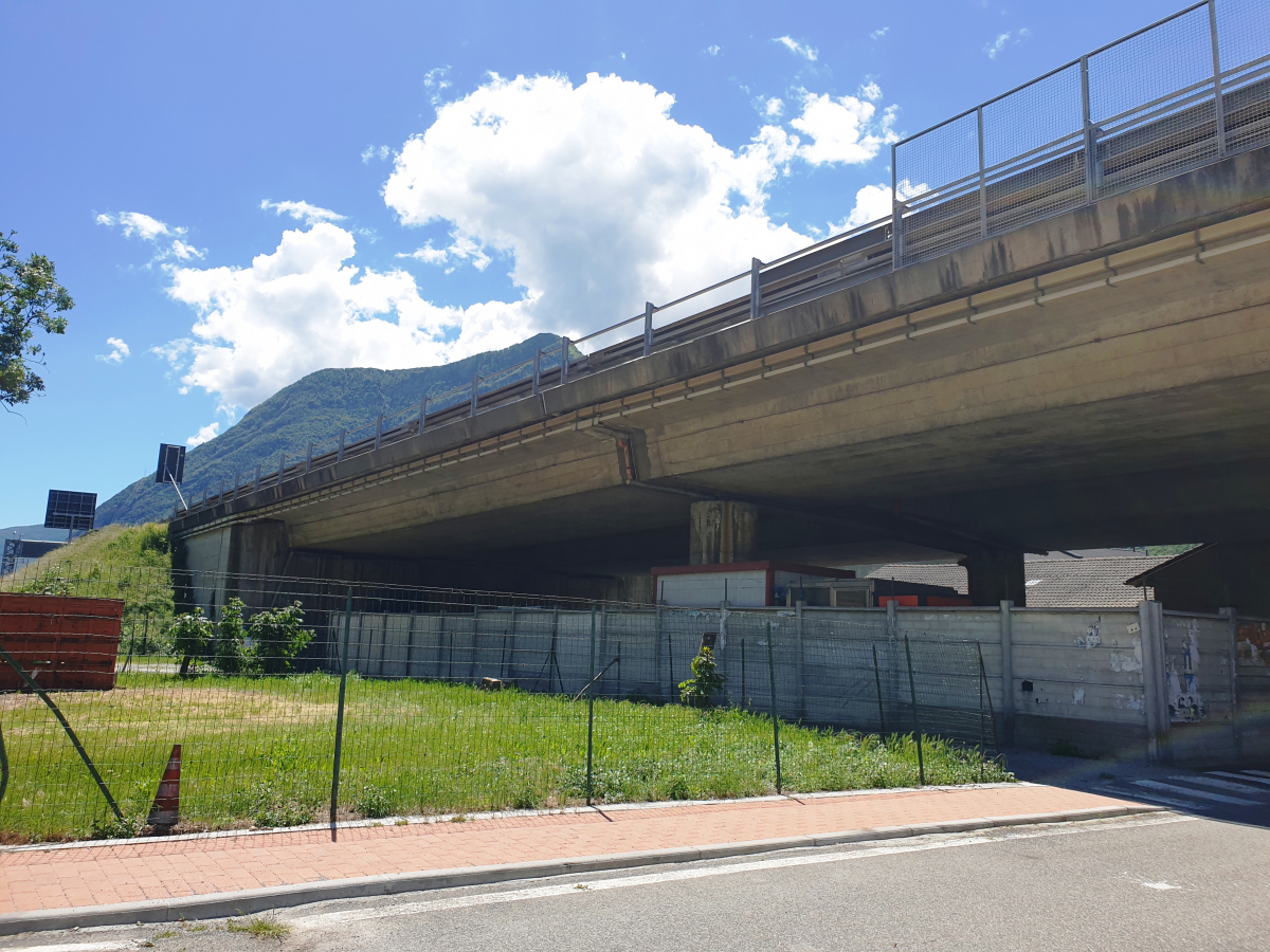 Hochstraßenbrücke Verrès 