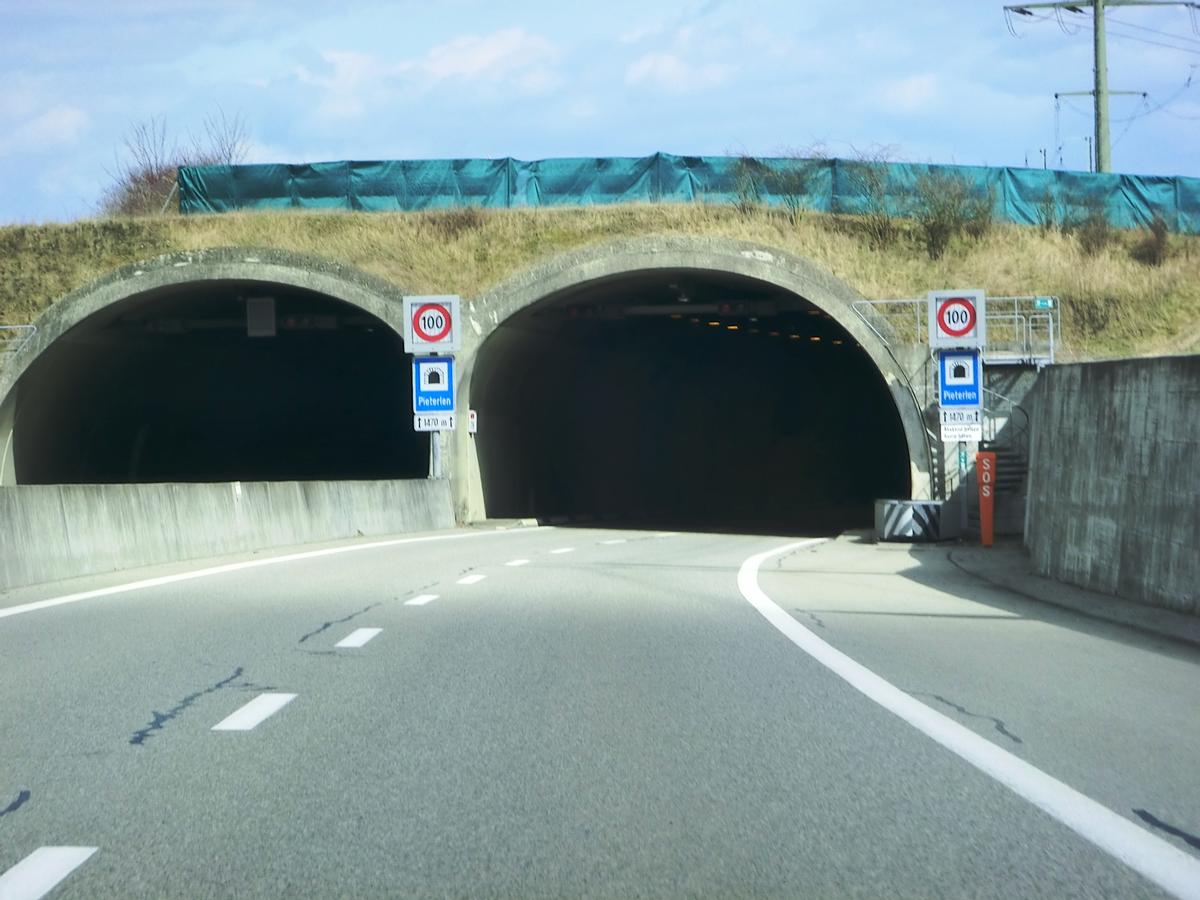 Pieterlen Tunnel western portals 