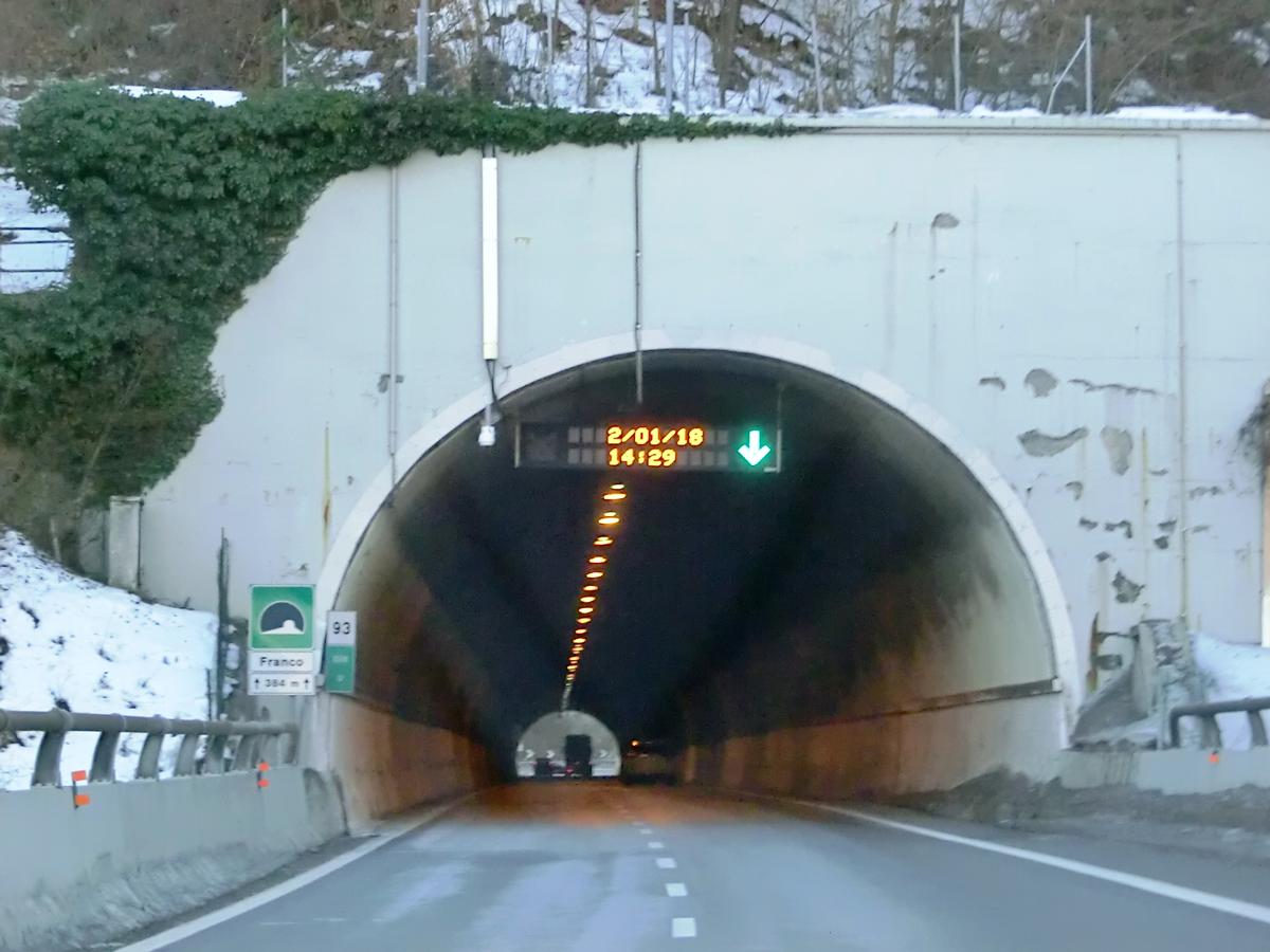 Franco Tunnel southern portal 