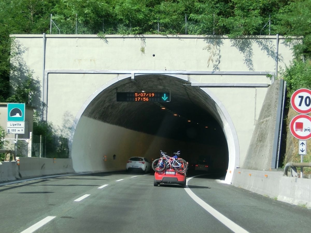 Ligetta Tunnel western portal 