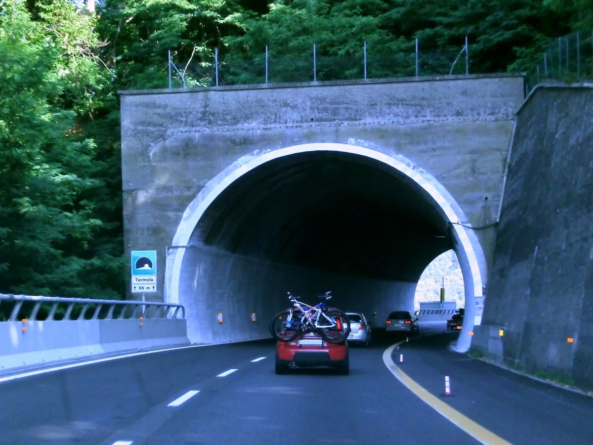 Termoia Tunnel northern portal 