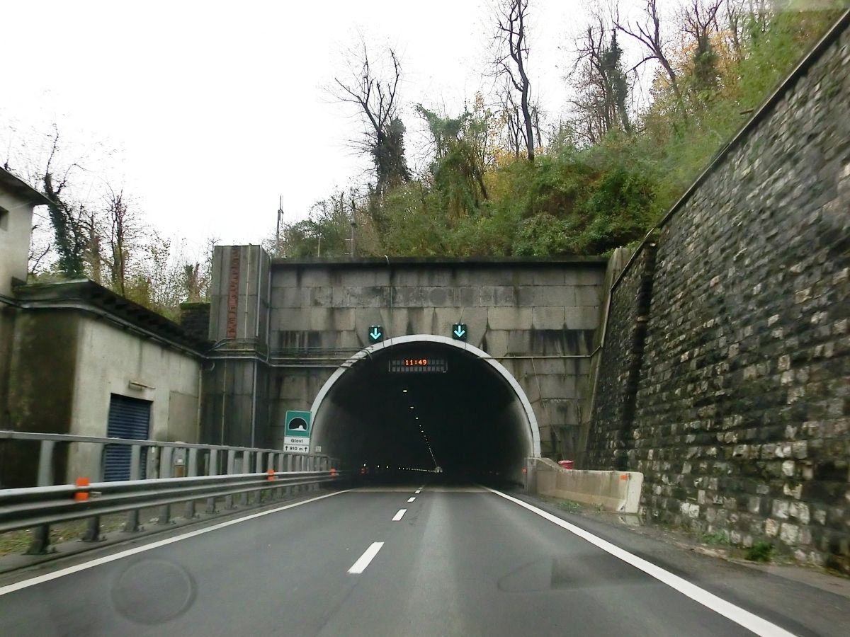 Giovi Tunnel northern portal 