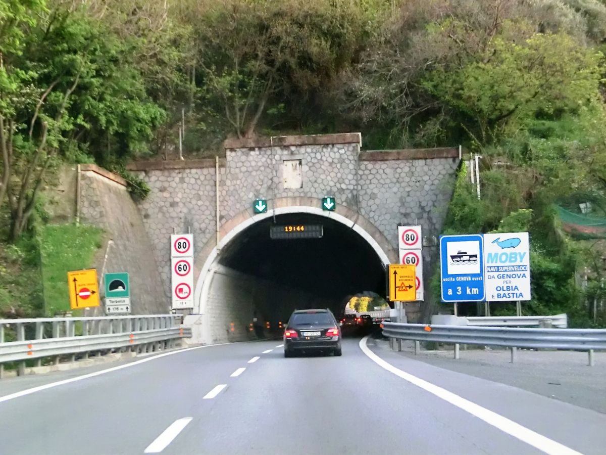 Torbella Tunnel northern portal 