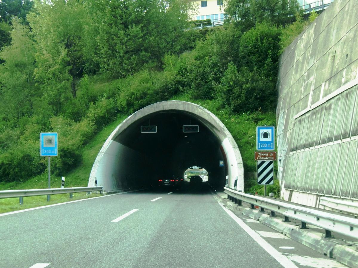 Chauderon Tunnel southern portal 