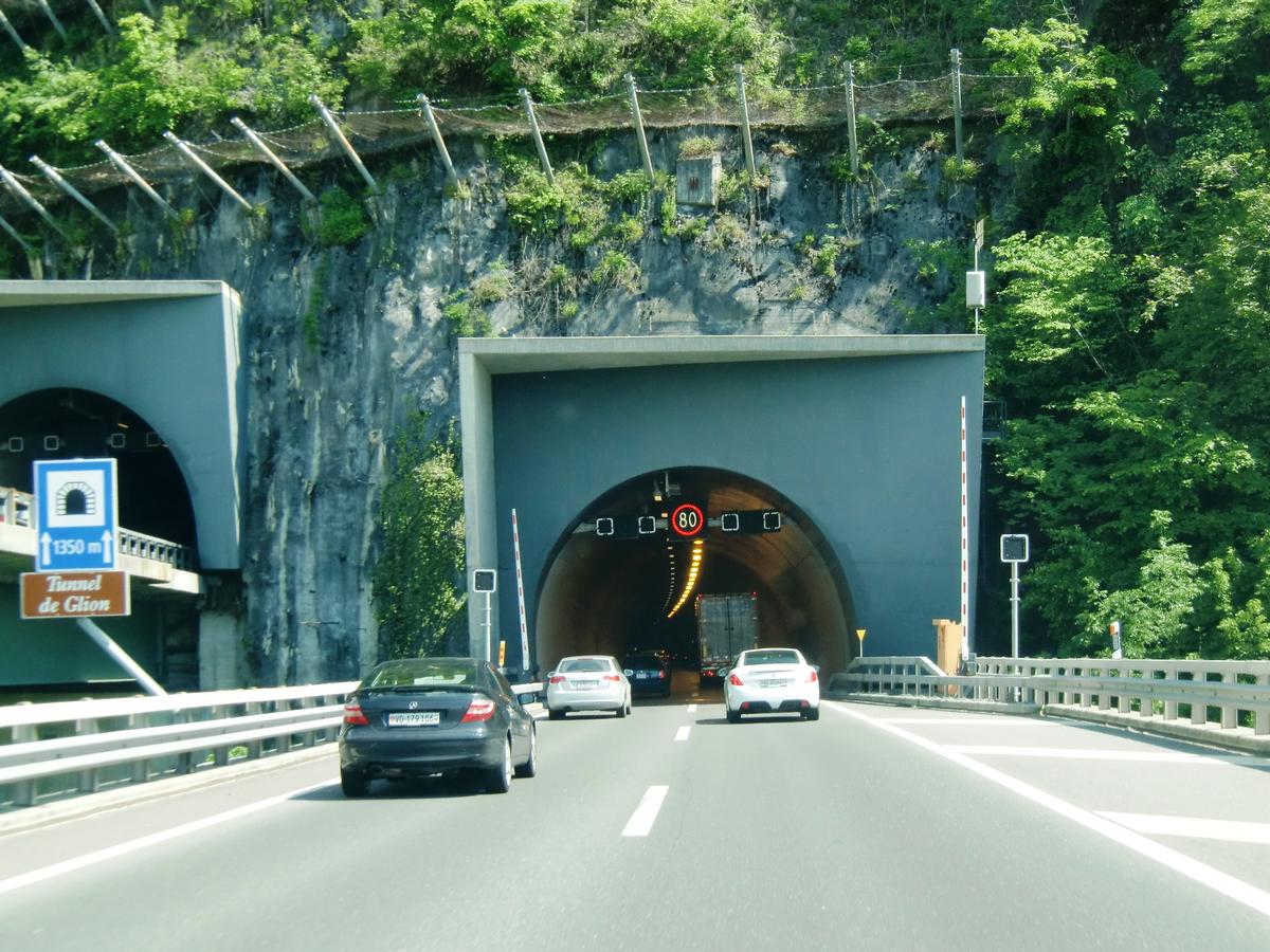 Glion Tunnel northern portal 