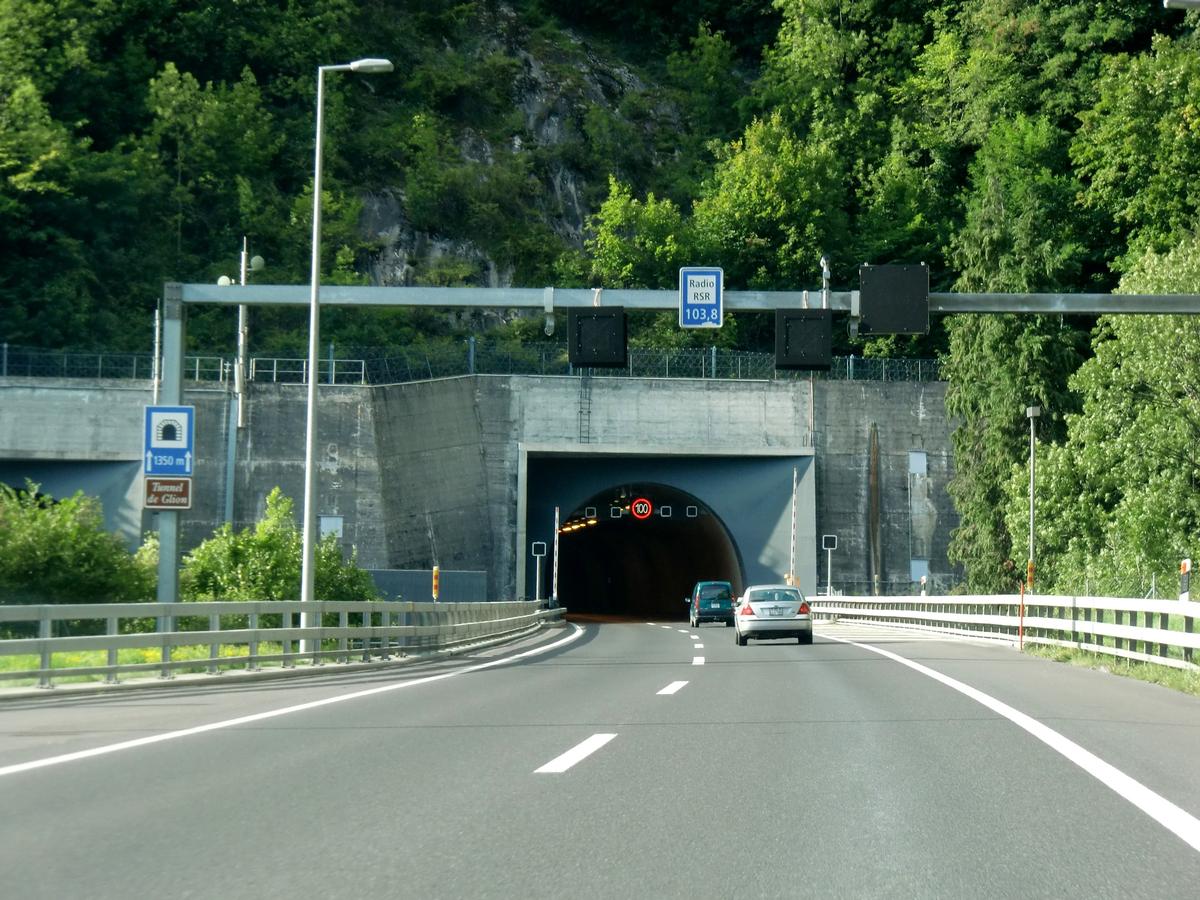 Glion Tunnel southern portal 