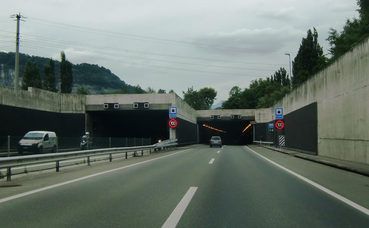 Saint Maurice Tunnel southern portals 