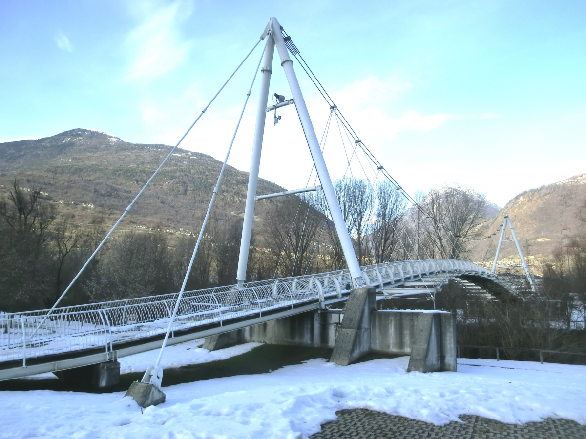 Geh- und Radwegbrücke Albosaggia 