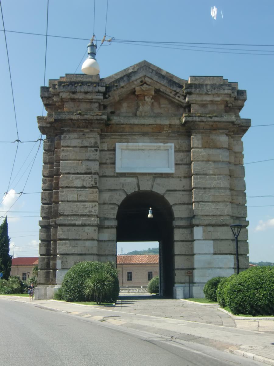 Porta Pia (Ancona), northern face 