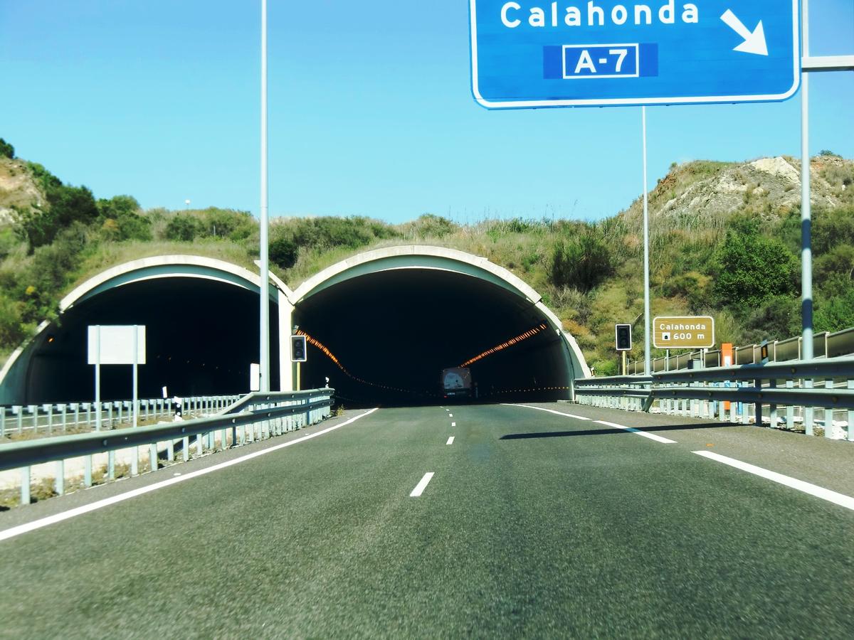 Calahonda Tunnel western portals 