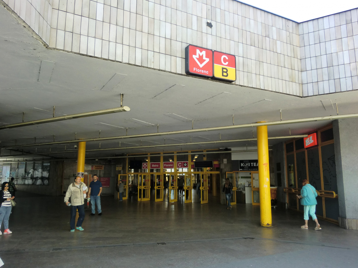 Florenc Metro Station 