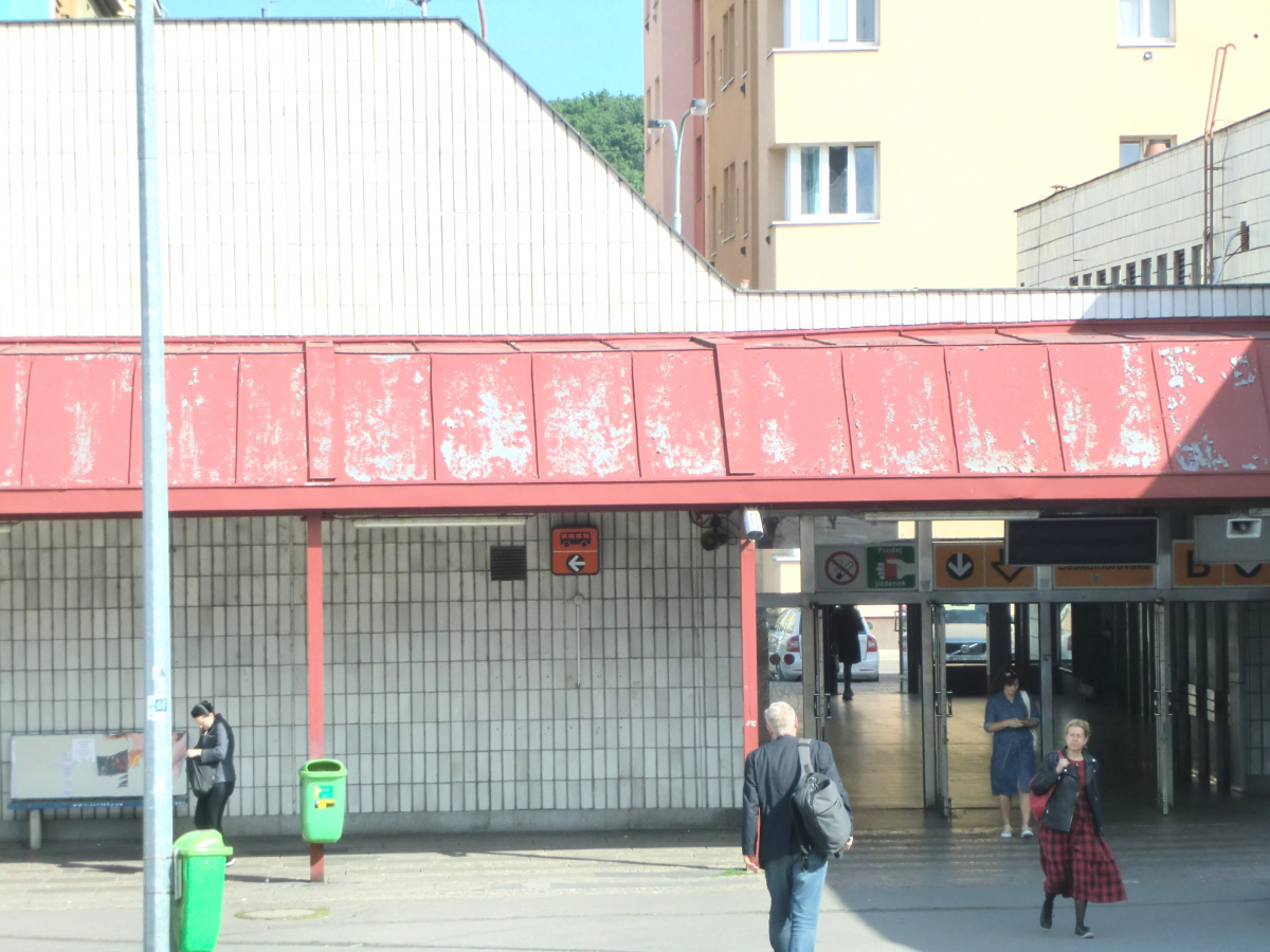 Metrobahnhof Českomoravská 