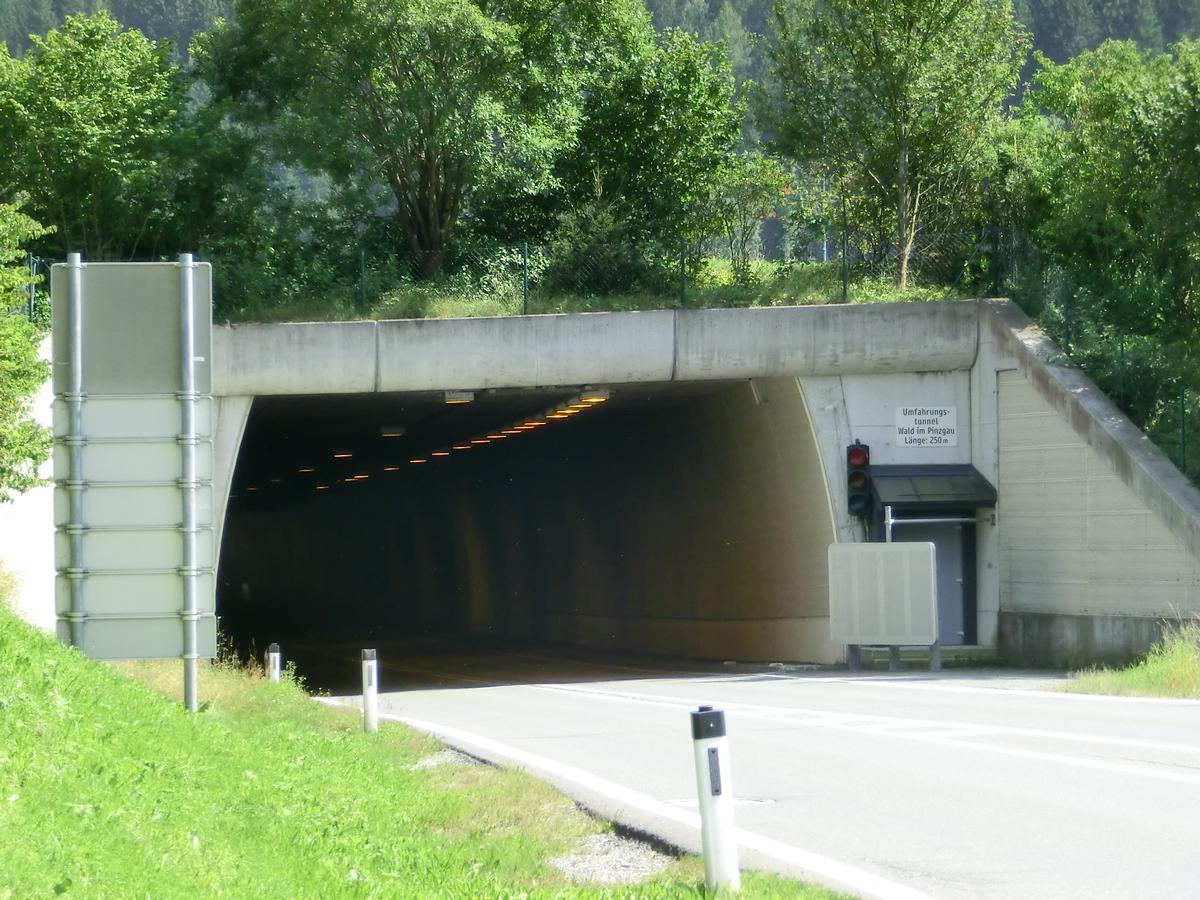 Tunnel Wald im Pinzgau 