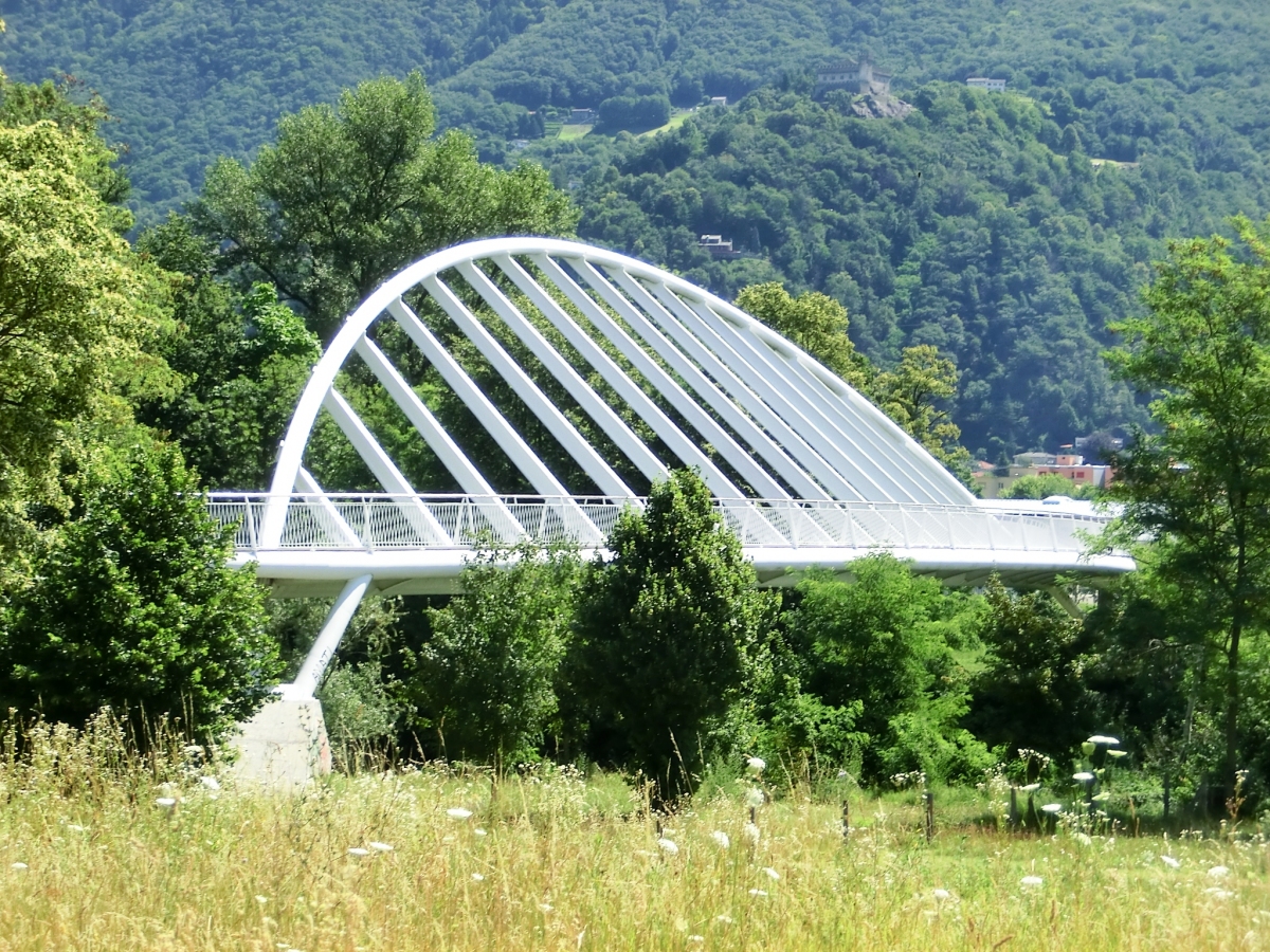 Geh- und Radwegbrücke Bellinzona-Monte Carasso 