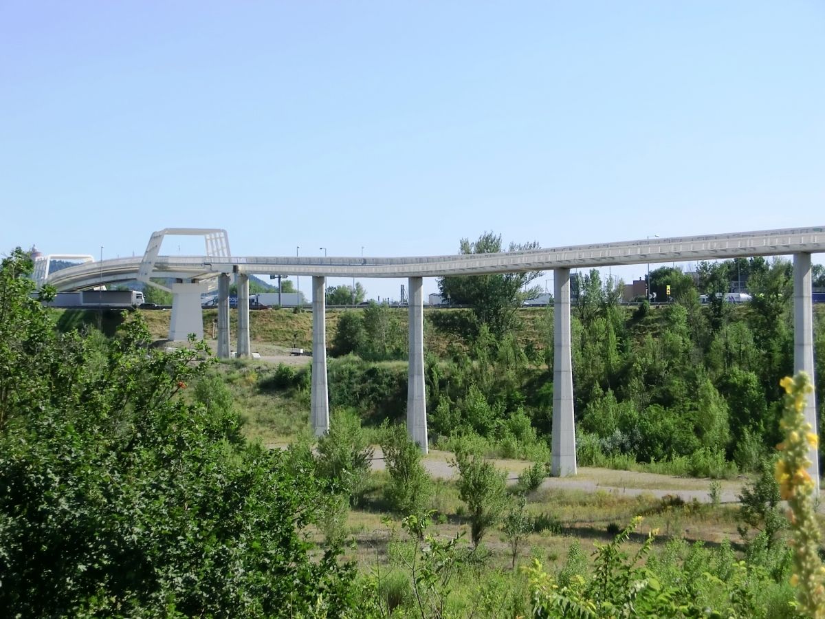 Marconi Express, bridge across A14 Motorway 