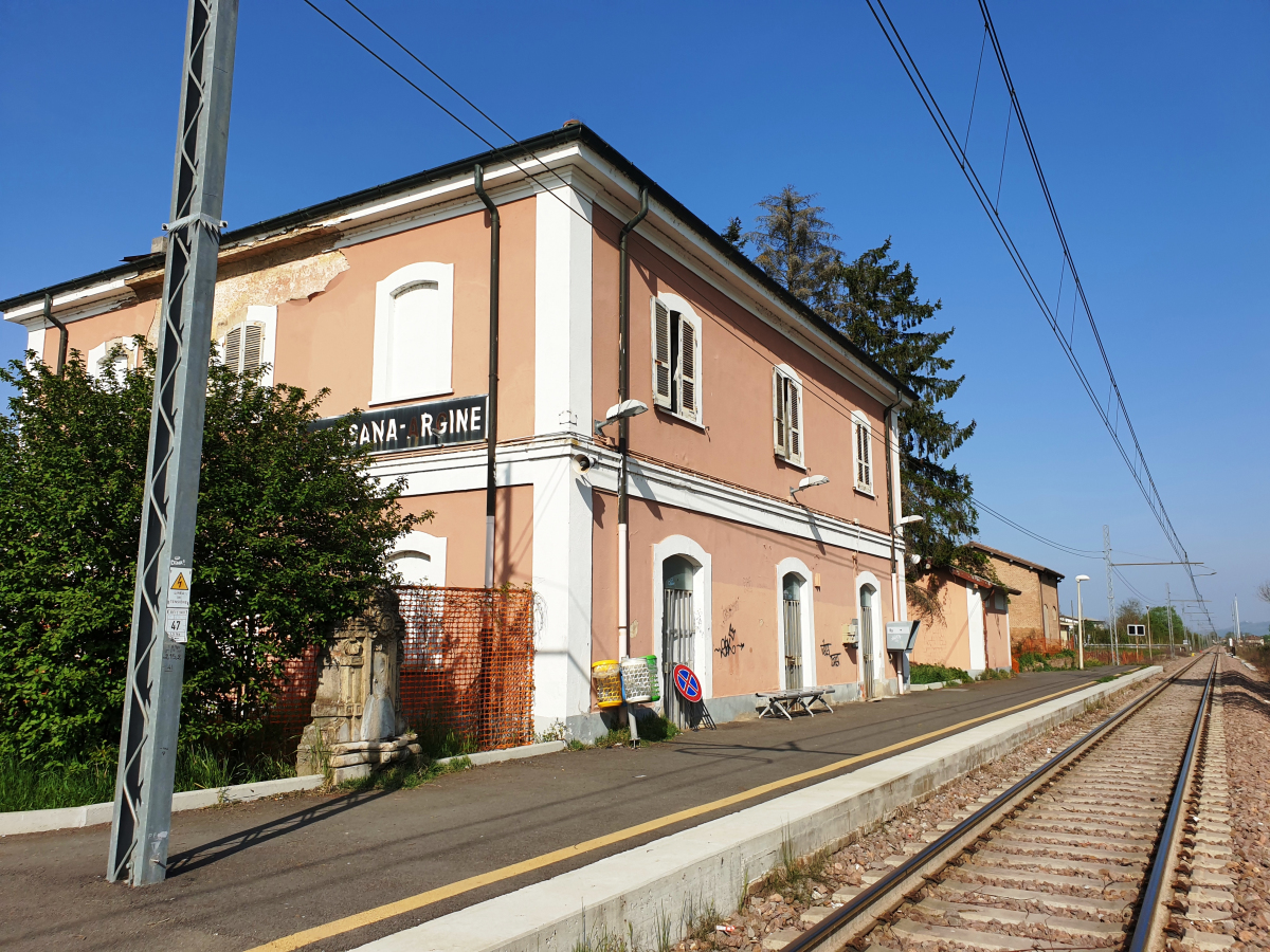 Bahnhof Bressana Argine 