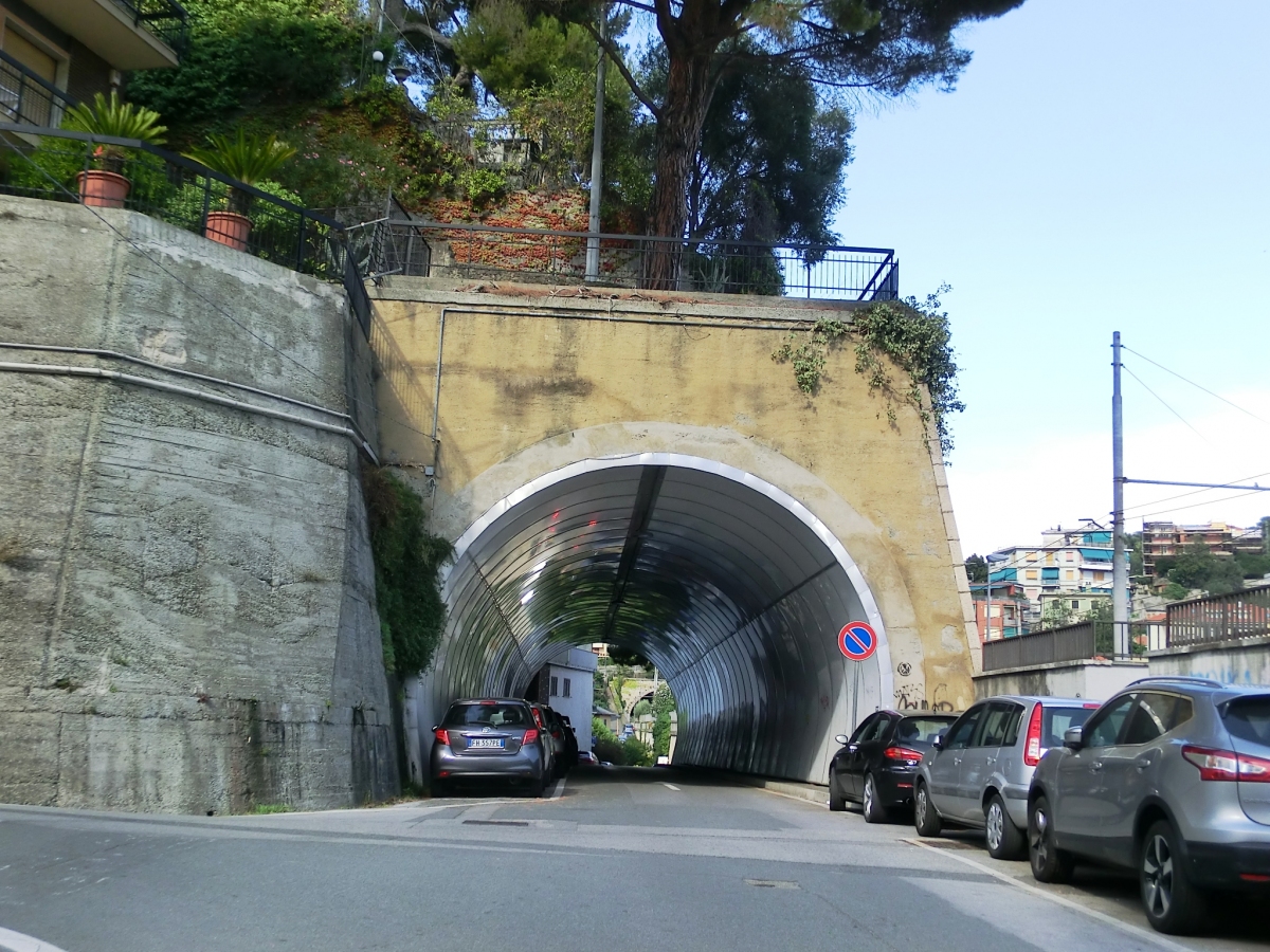 Gioia Tunnel western portal 