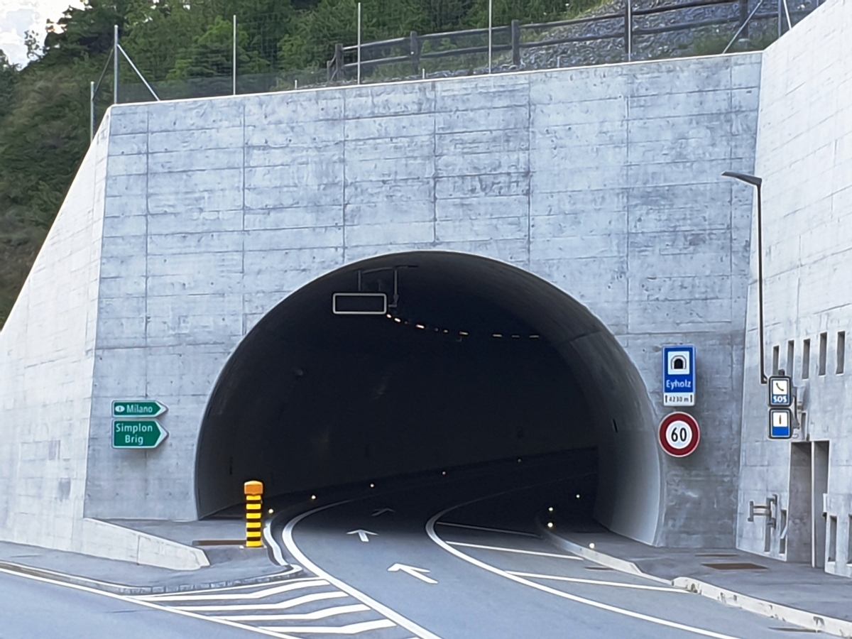 Tunnel Eyholz western portal 