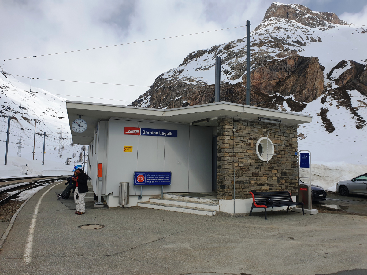 Bernina Lagalb Station 