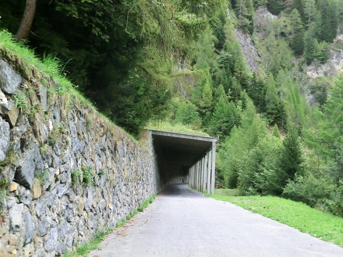 Centrale di Luzzone Tunnel western portal 