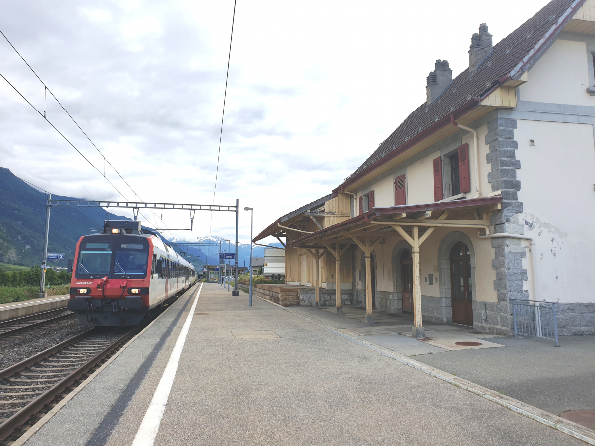 Bahnhof Chamoson 