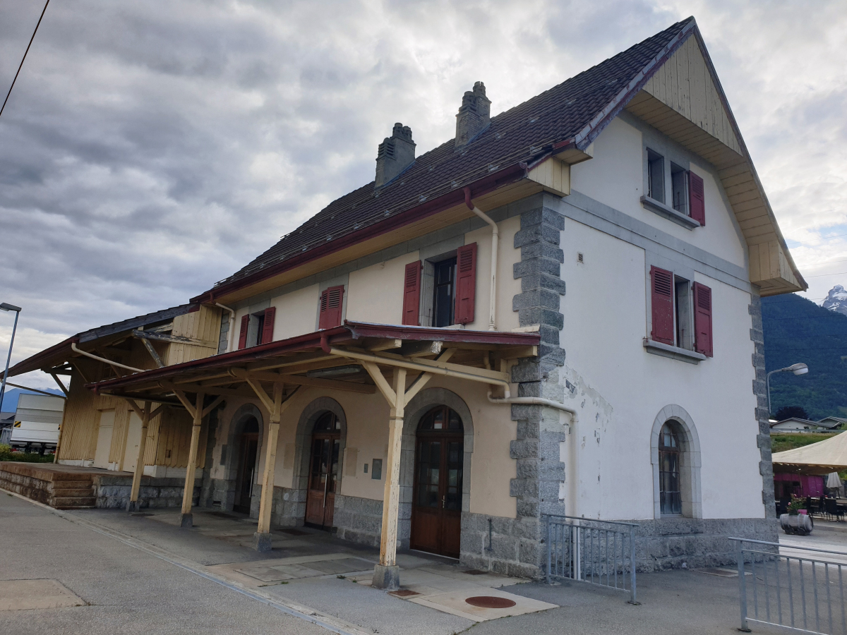 Bahnhof Chamoson 