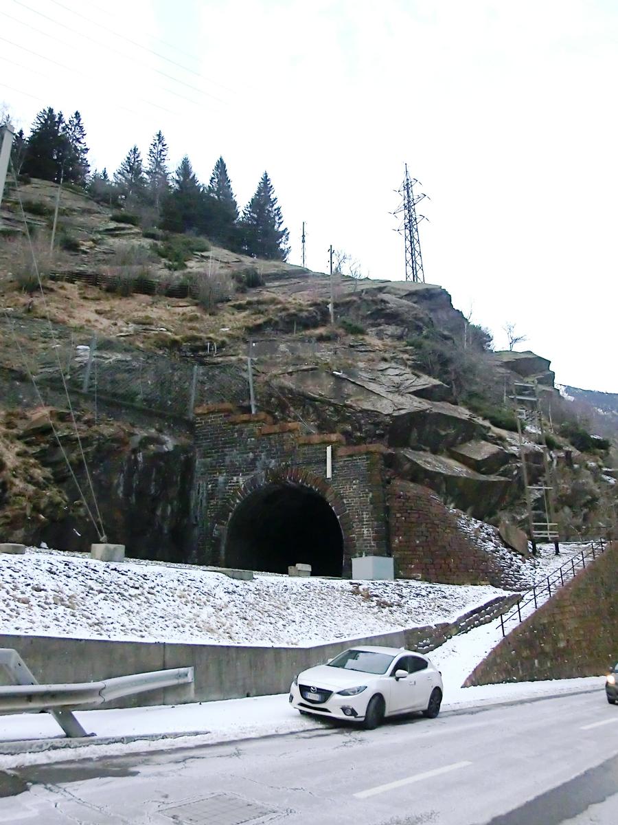 Dazio Tunnel western portal 