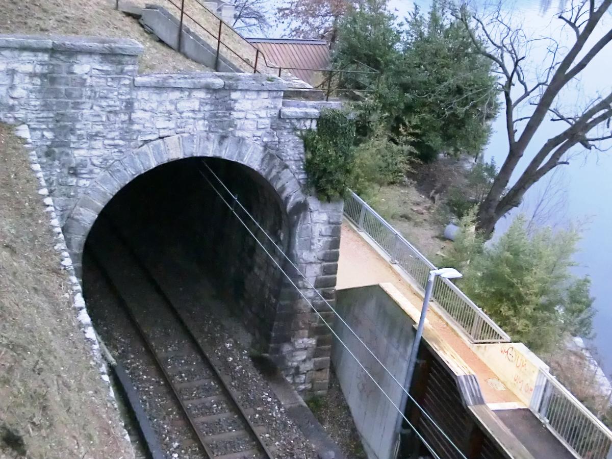 Vallone d'Agno Tunnel southern portal 