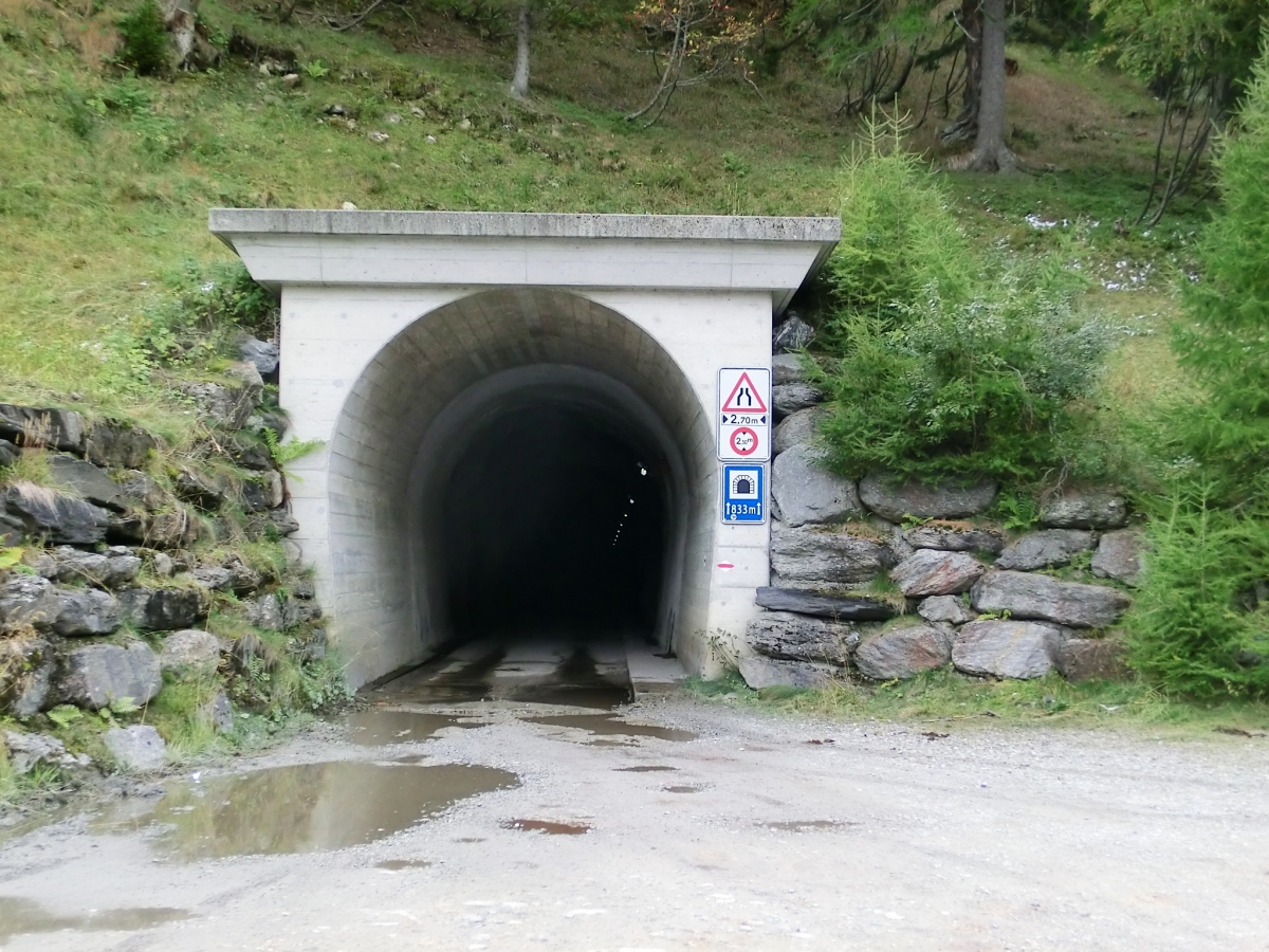 Garzott Tunnel eastern portal 