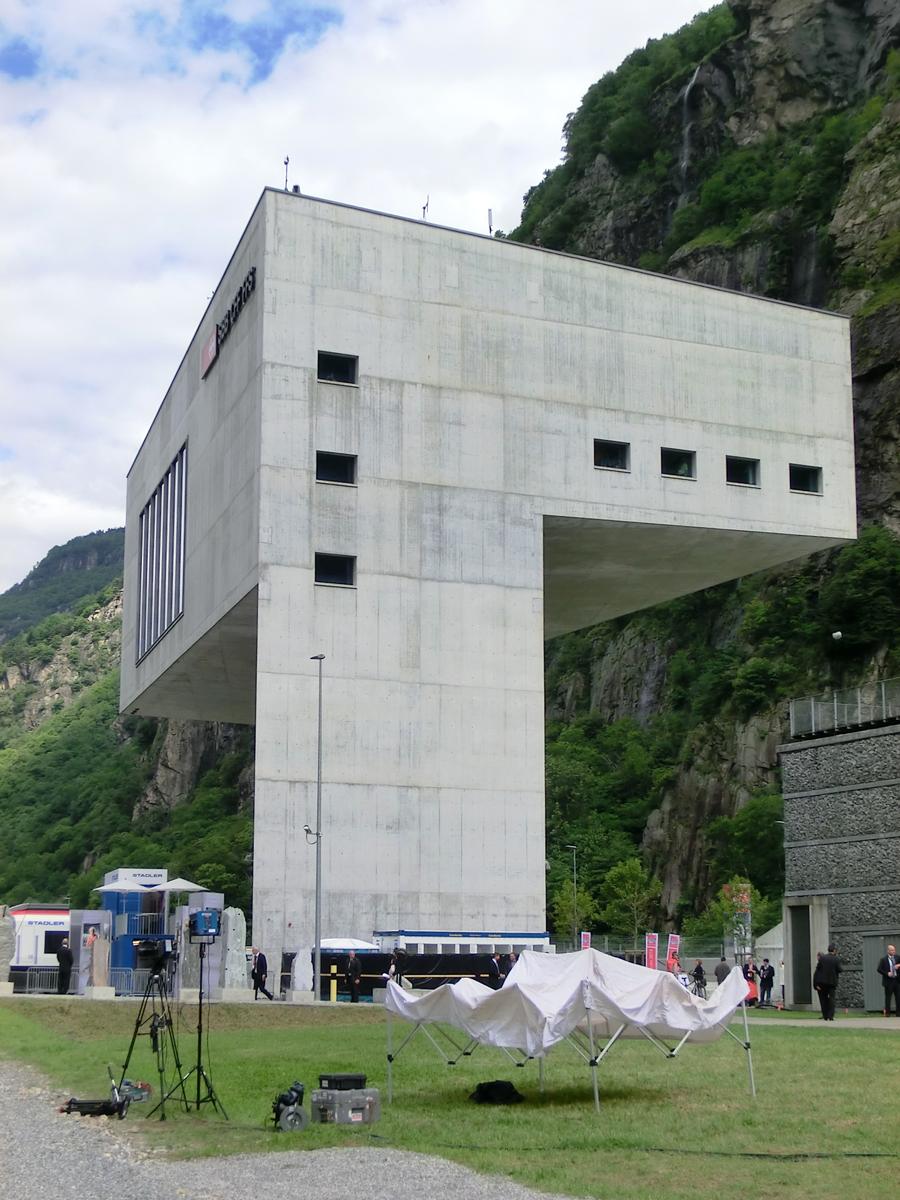 CEP, Gotthard tunnels, Monte Ceneri Tunnel control center on Gotthard basis tunnel inauguration day 