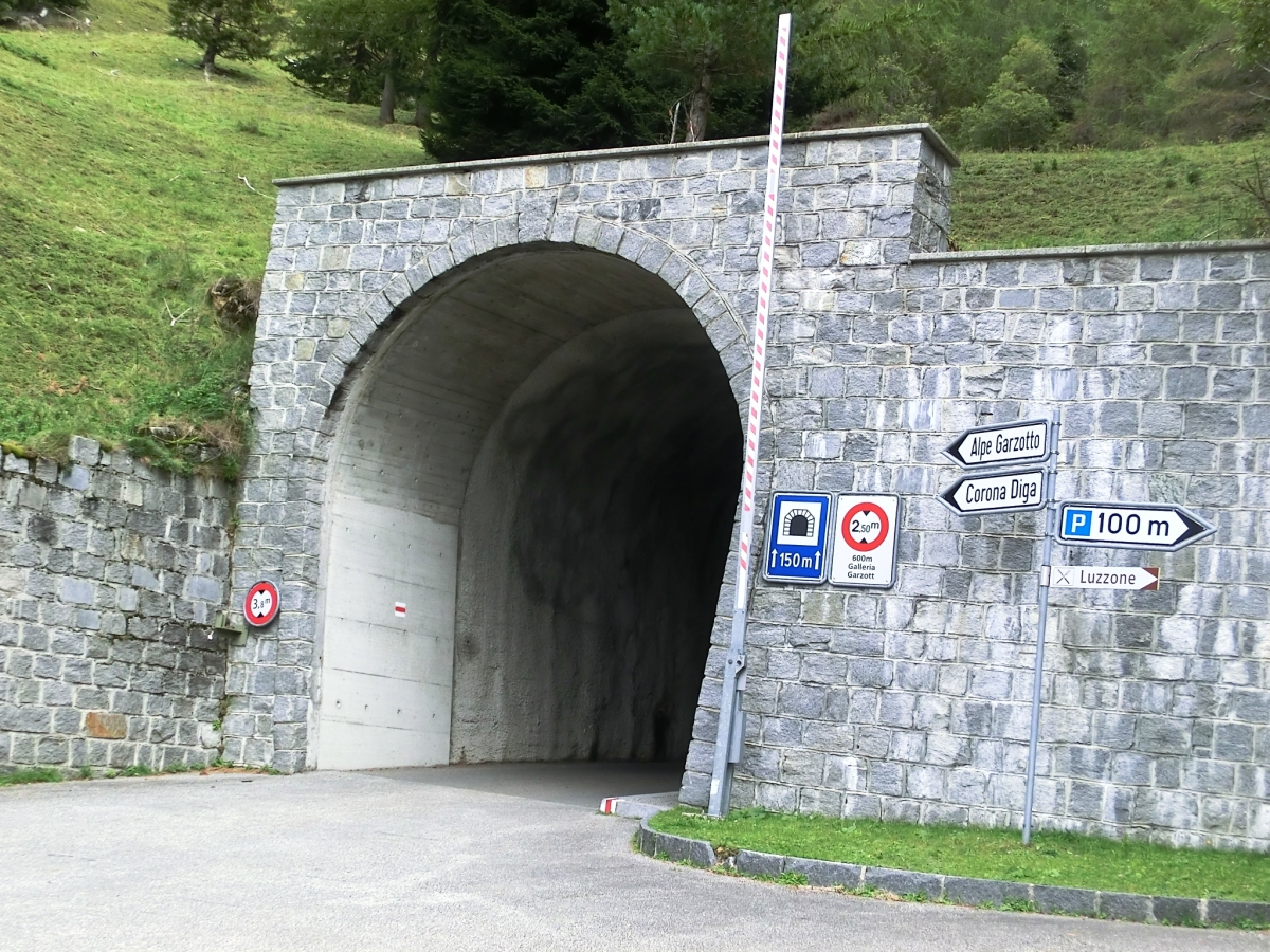 Luzzone II Tunnel western portal 
