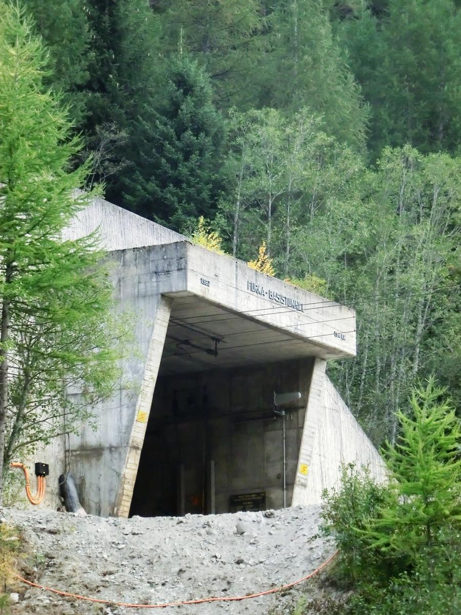 Furka Base Tunnel western portal 
