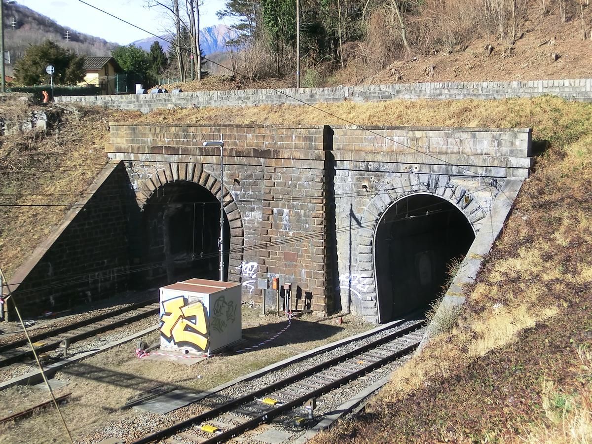 Monte Ceneri Tunnel southern portals 