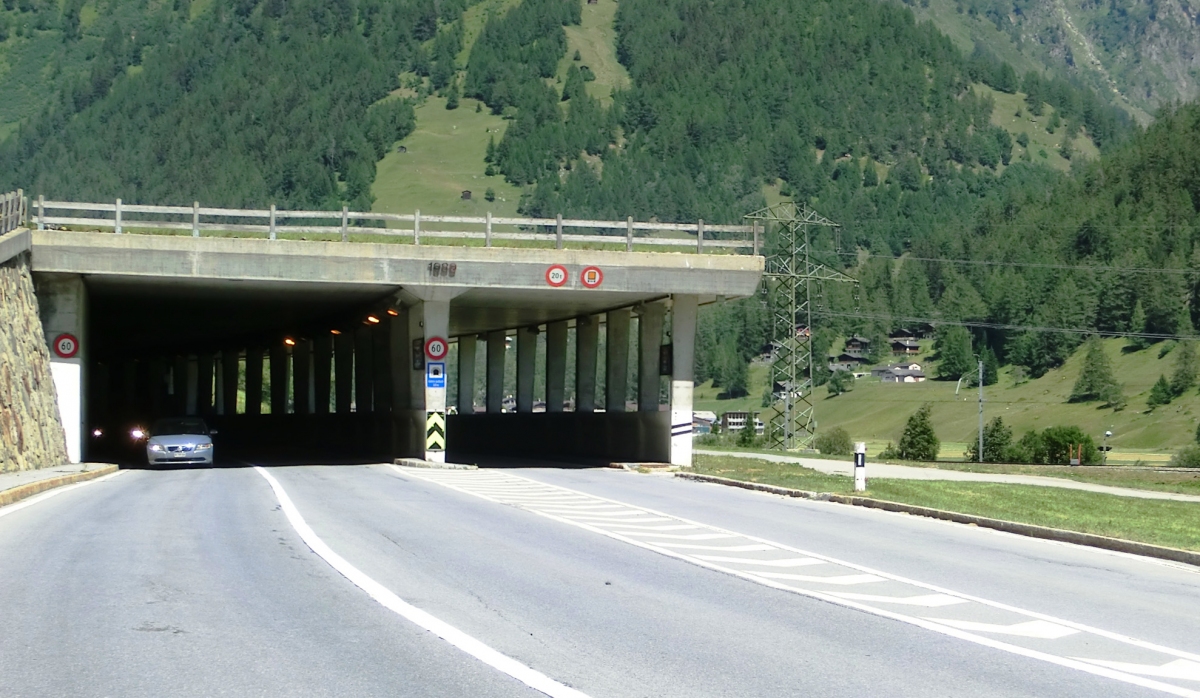 Jostbach Tunnel eastern portal 