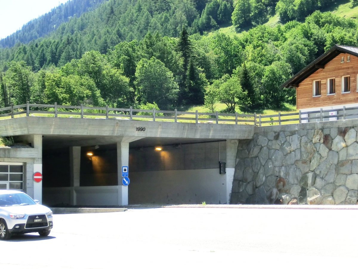 Jostbach Tunnel western portal 