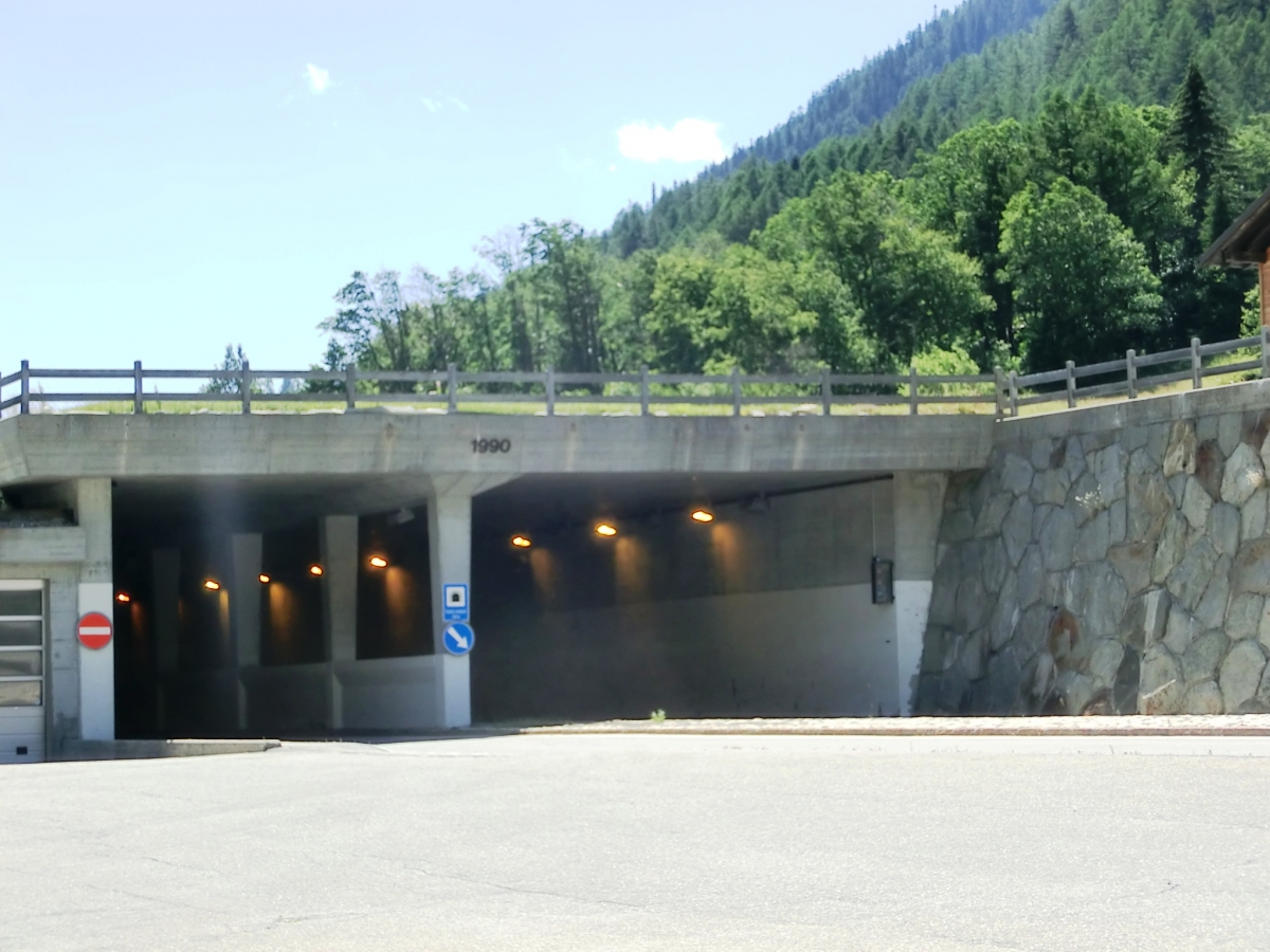Jostbach Tunnel western portal 