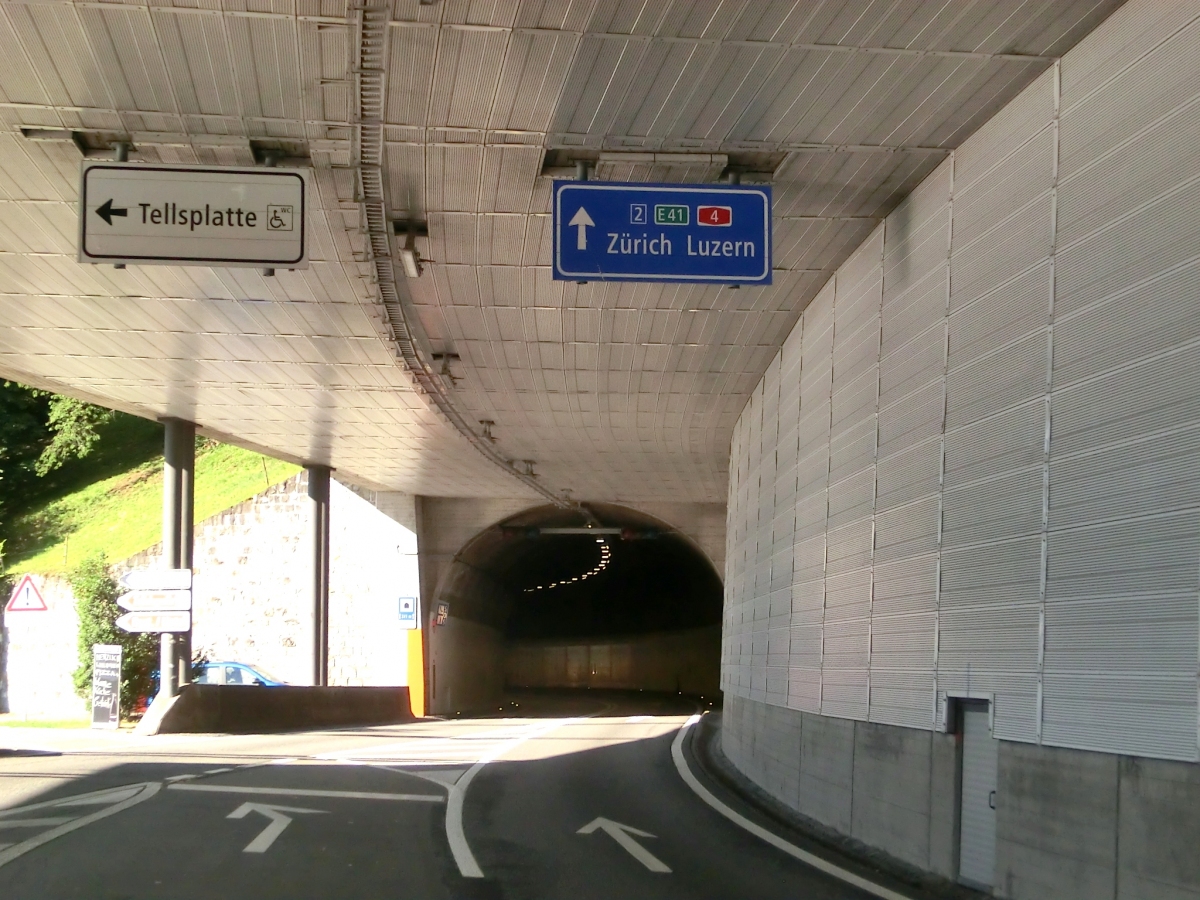 Tellsplatte Tunnel southern portal 